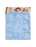 Teddy Plush Baby Blanket