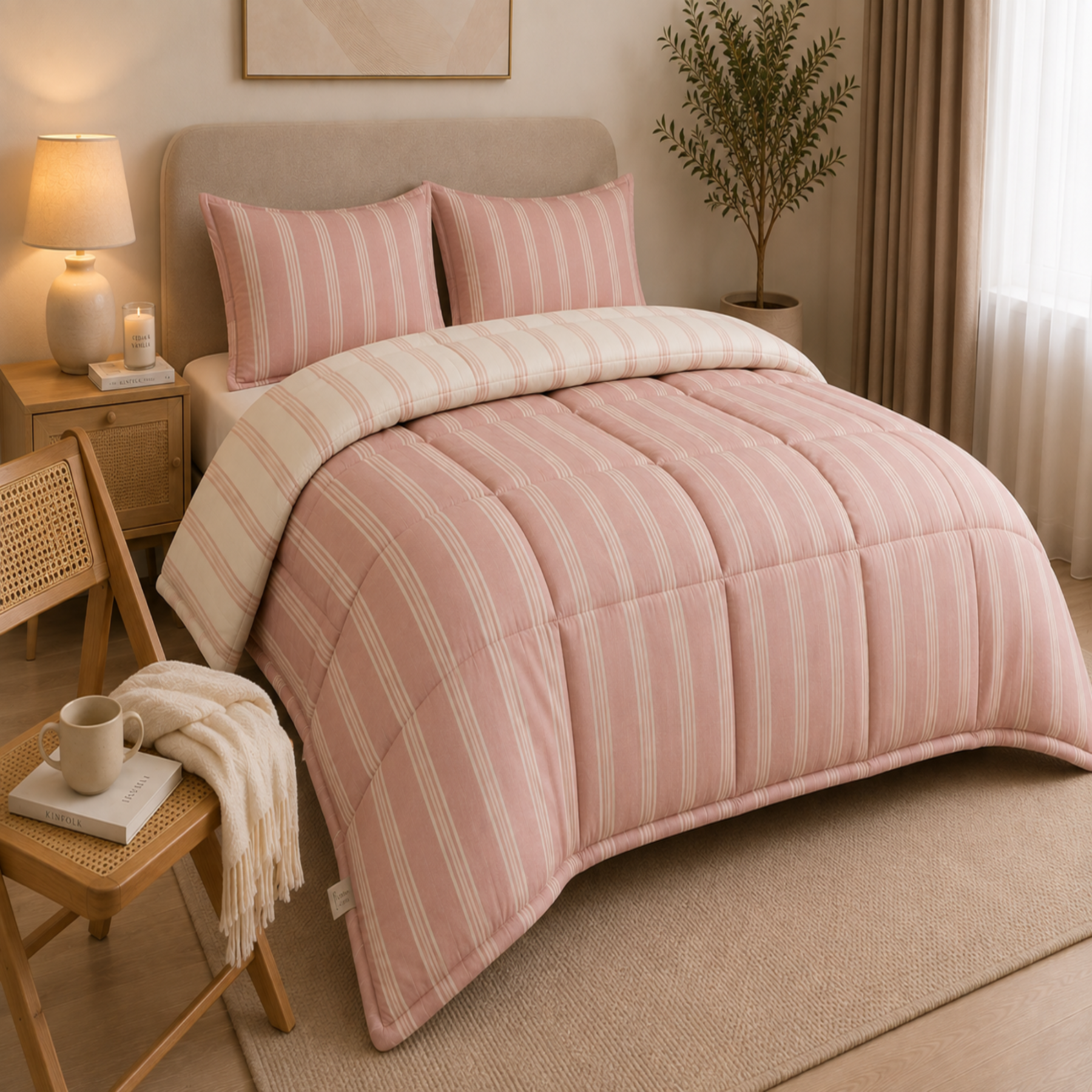 Double Face Striped Comforter