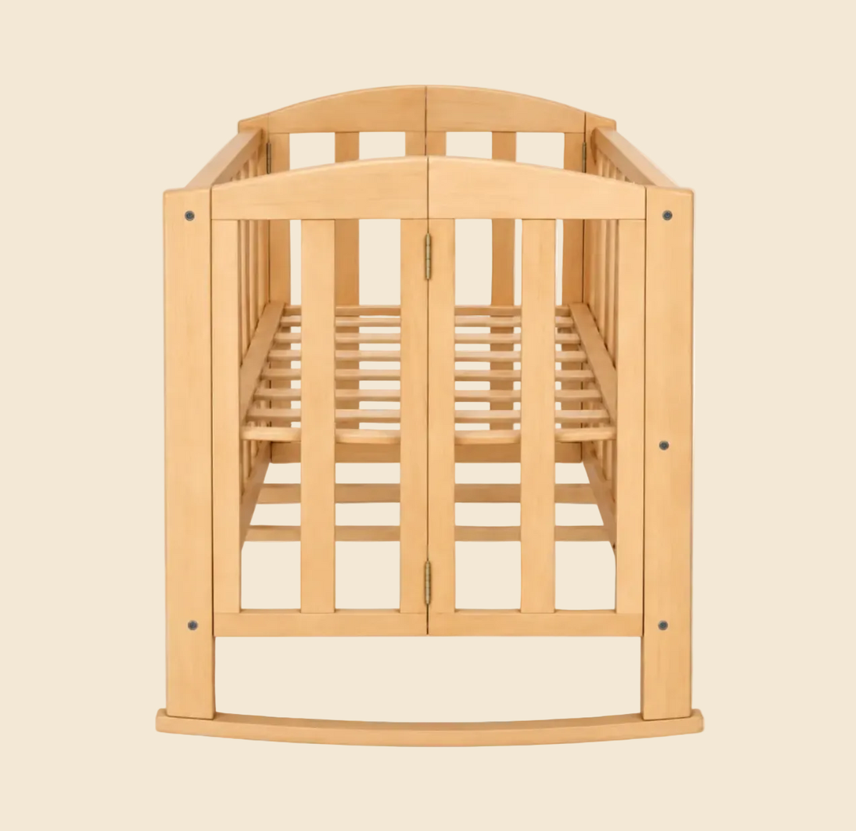 Luna Wooden Baby Crib