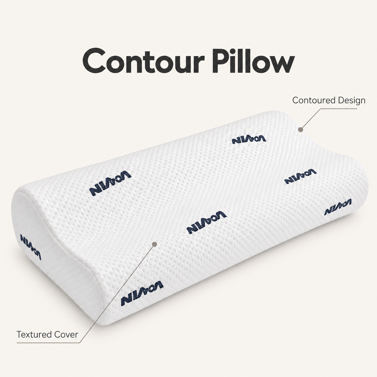 Memory Foam Contour Pillow