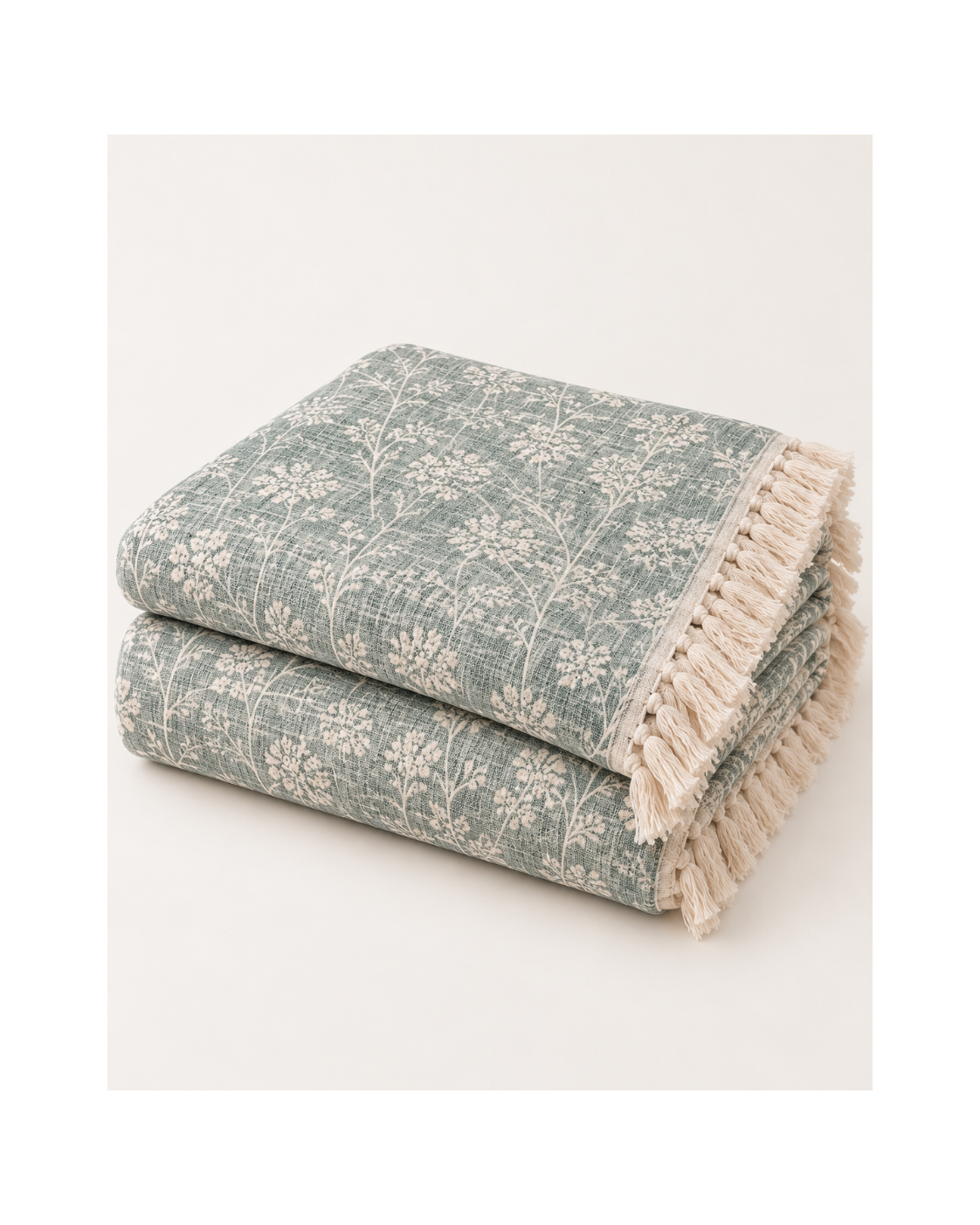 Sage Bloom Bedspread